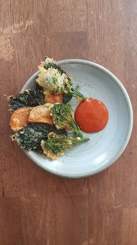 Tempura dish by Jay Morjaria