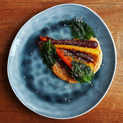 Heritage carrots with sesame