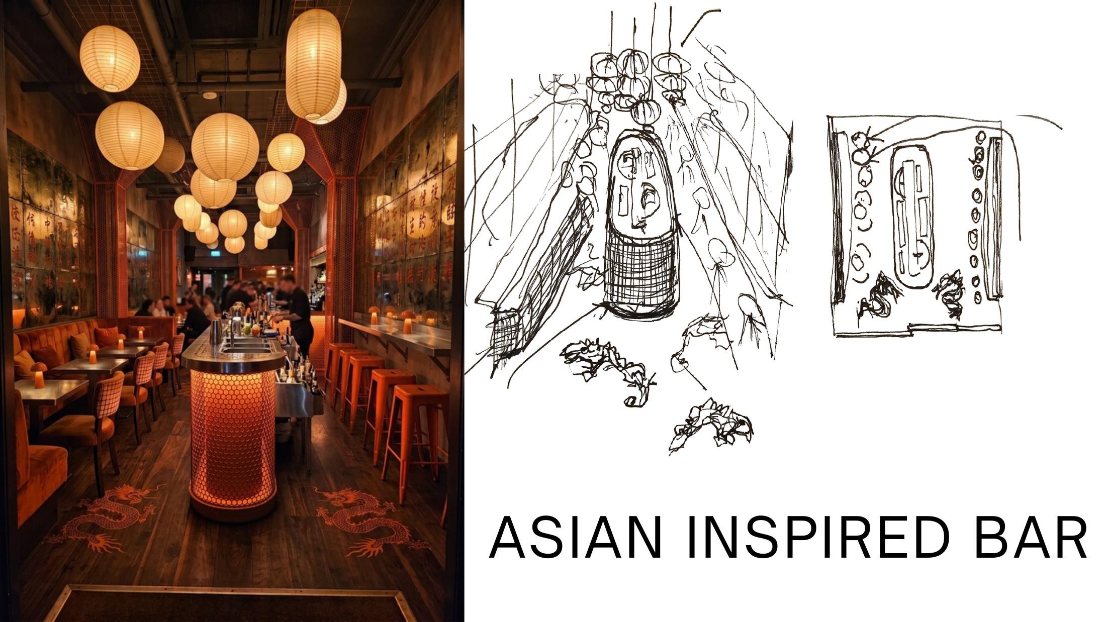 Asian-inspired bar — Studio JAE design portfolio
