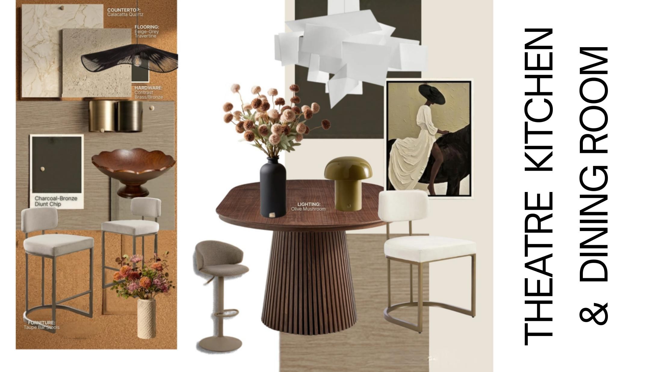 Theatre kitchen & dining room — Studio JAE design portfolio